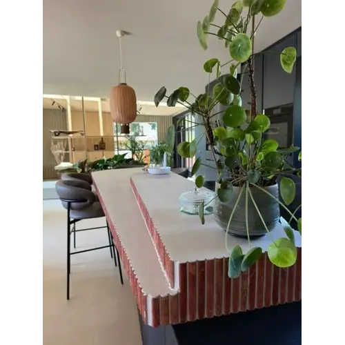 Tile Embassy Lulu Travertin Terracotta Flute Tile Embassy Lulu Travertin Terracotta Flute