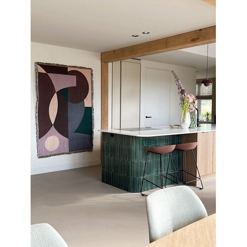 Marazzi Marazzi Lume Green Swing 3D 6x24 cm