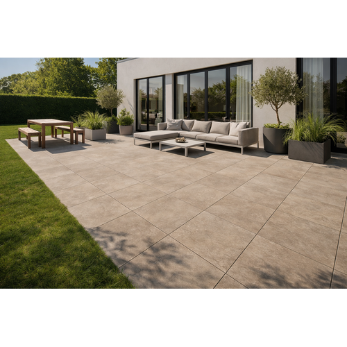 Tuintegel Toscana Taupe 60x60x2 cm