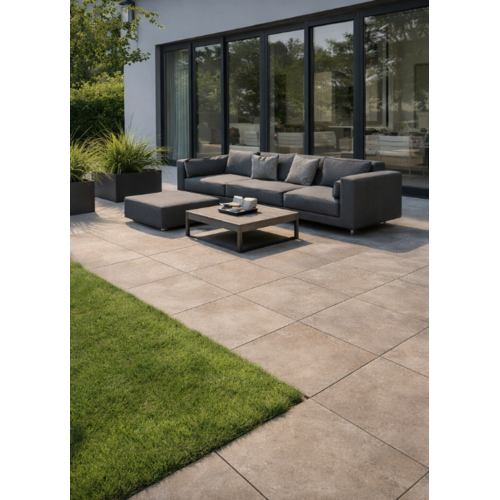 Workshop Workshop Tuintegel Limestone Taupe 60x60x3 cm