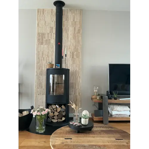 Workshop KitKat Travertin Light Honed Round 2,5x15 cm