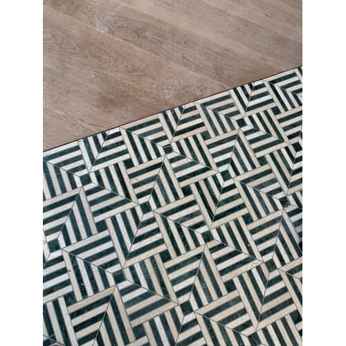 Tile Embassy Harlow Indian Green Marble 30x30x0,5 cm Tile Embassy Harlow Indian Green Marble 30x30x0,5 cm