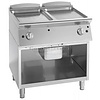 Giorik Grillplatten Gas gerippt/glatt | (B) 800 x (T) 700 x (H) 900 mm