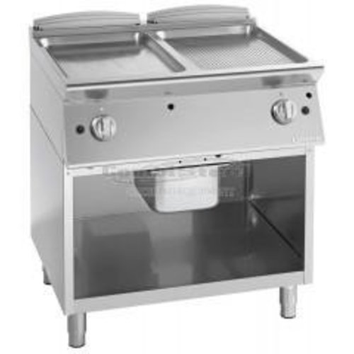  Giorik Grillplatten Gas gerippt/glatt | (B) 800 x (T) 700 x (H) 900 mm 