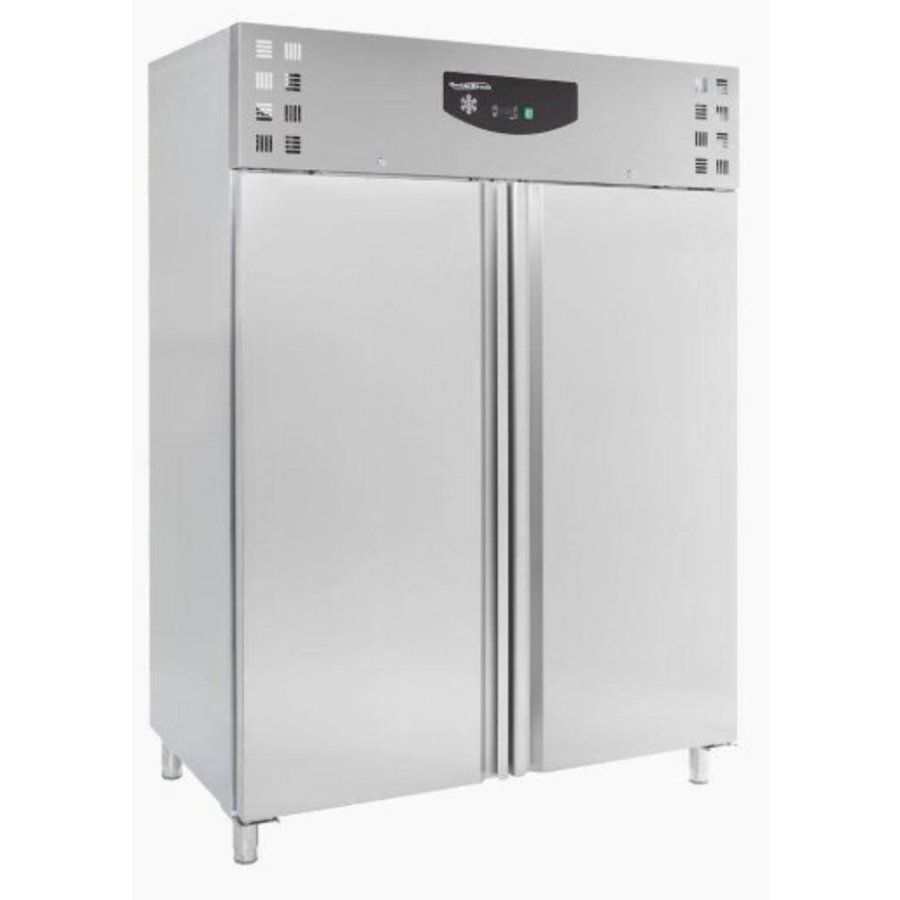 Horeca Kühlschrank | Edelstahl | 2 Türen 1410 Liter