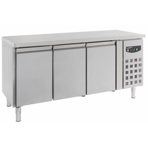  Combisteel Coole Werkbank 3 Türen Edelstahl | 123 x 48 x 56 cm 