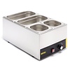 Buffalo Bain Marie | Edelstahl | 25(H)x34(B)x58(T) cm