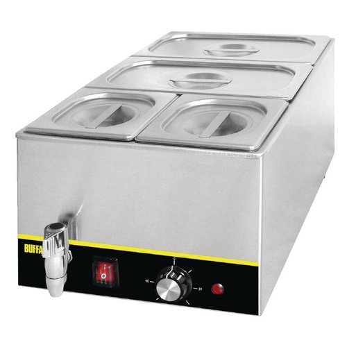  Buffalo Bain Marie | Edelstahl | 25(H)x34(B)x61(T)cm 