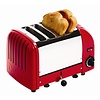 Dualit Toaster rot Edelstahl | 4 Schnitte