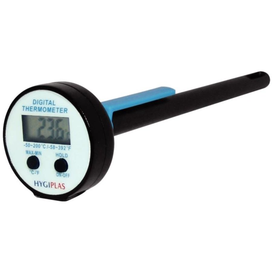 Rundes Digitalthermometer -50 ° C bis + 150 ° C