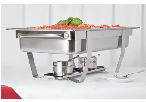  Olympia Chafing Dish 1/1 GN mit 24 Dosen Paste 