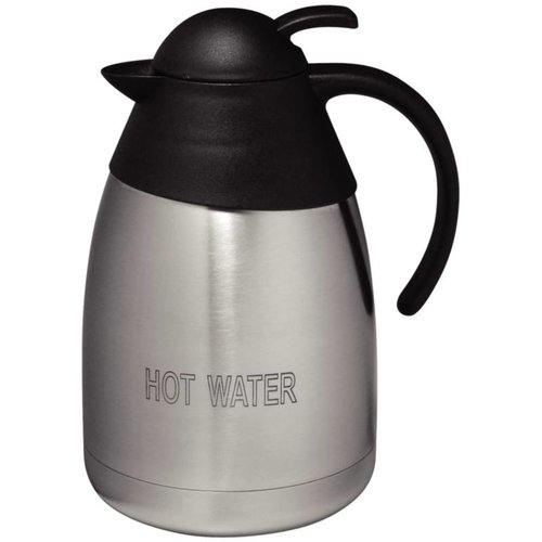  Olympia Edelstahl Isolierkanne, 'HOT WATER', 1,5ltr 