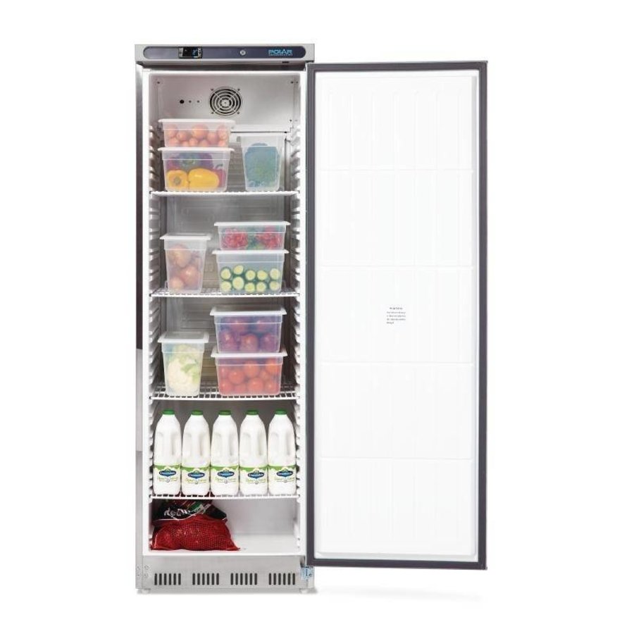 Edelstahl Catering Kühlschrank 400 Liter | 2 Jahre Garantie