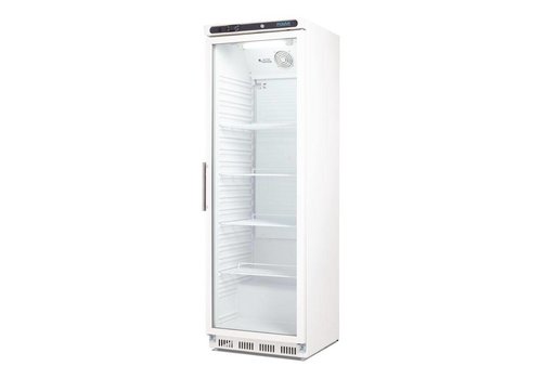  Polar Kühlschrank | Selbstschließende abschließbare Glastür | 400 L | 185(H)x60(B)x60(T) cm 