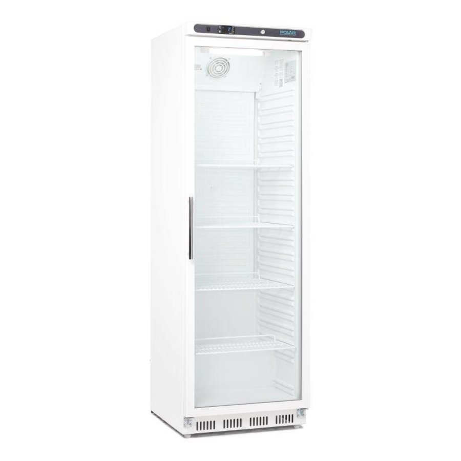 Kühlschrank | Selbstschließende abschließbare Glastür | 400 L | 185(H)x60(B)x60(T) cm