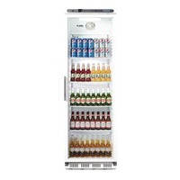 Kühlschrank | Selbstschließende abschließbare Glastür | 400 L | 185(H)x60(B)x60(T) cm