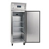 Polar Kühlschrank | Edelstahl | Aluminium | Selbstschließende Tür | 600L | 200(H)x68(B)x82(T) cm