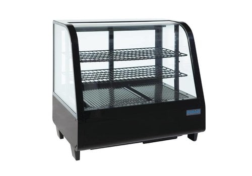  Polar Kühlvitrine | ABS | 2 Gitter | 100 L | 68(H)x68(B)x45(T) cm 