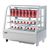 Polar Kühlvitrine | ABS | 2 Gitter | 100 L | 68(H)x68(B)x45(T) cm