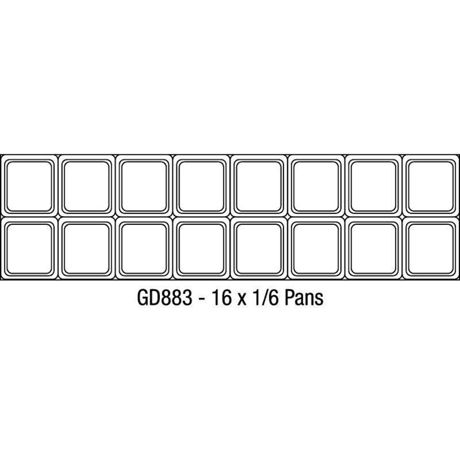 Saladette | Gekühlt | Rostfreier Stahl | 527 L | Schneidebrett | 110(H)x156(B)x76(T) cm