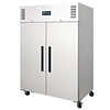 Polar Gefrierschrank | 2 Türen | Gebremste Räder | 1200 L | 200(H)x135(B)x82(T) cm