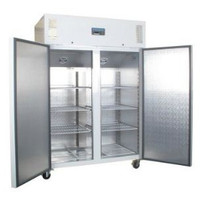 Gefrierschrank | 2 Türen | Gebremste Räder | 1200 L | 200(H)x135(B)x82(T) cm