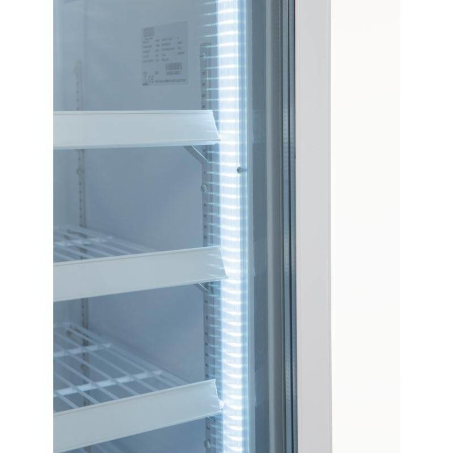 Gefrierschrank | LED-Beleuchtung | Räder | Abschließbare Tür | 199(H)x68(B)x75(T) cm