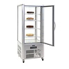 Polar Kühlvitrine | Edelstahl | 400 L | 180 (H)x71(B)x71(T) cm