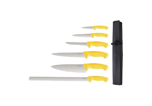  Vogue 6-teiliges Messer Soft Grip Pro Set 