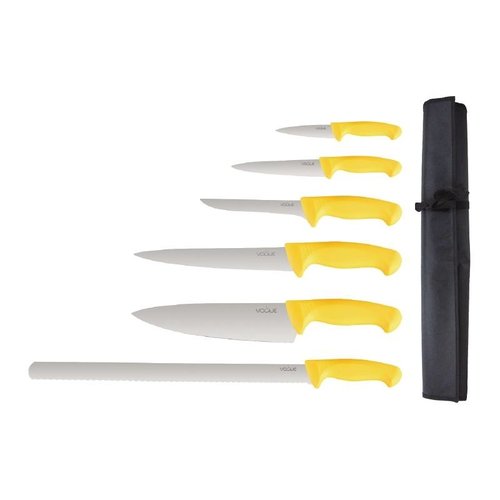  Vogue 6-teiliges Messer Soft Grip Pro Set 