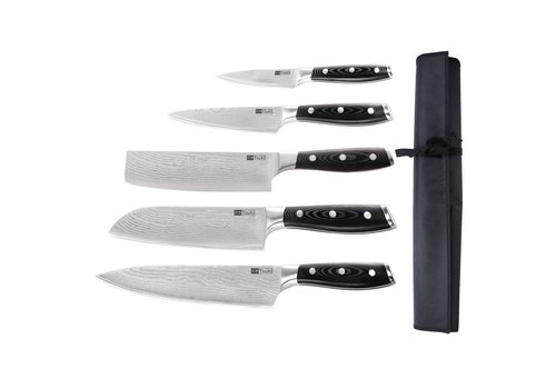  Tsuki 5-teilige japanische Messer 