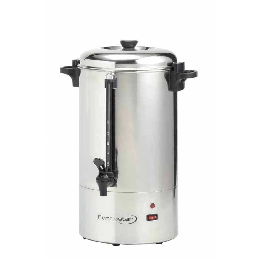 Percolator Percostar - 12 Liter - 100 Tassen - Edelstahl