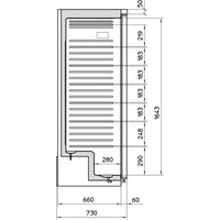 Kühlschrank Jumbo XL Weiß