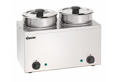  Bartscher Bain Marie Hotpot, 2x Topf, 3,5 L 