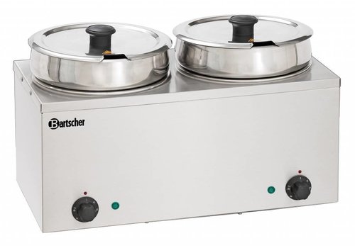  Bartscher Bain Marie Hotpot, 2x Topf, 6,5 L 