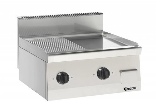  Bartscher Elektrogrillplatte 2 Teile | 59 x 44 cm 