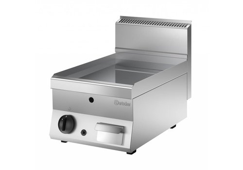  Bartscher Tischplatte Grillplatte | Glatt | Gas 40 x 65 x 29,5 cm 