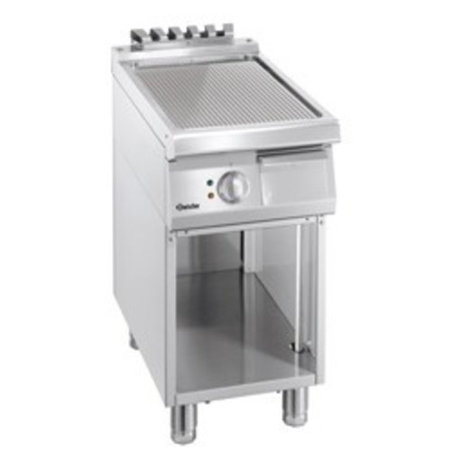  Bartscher Horeca Grillplatte | Gerippt | 40x70x85cm 