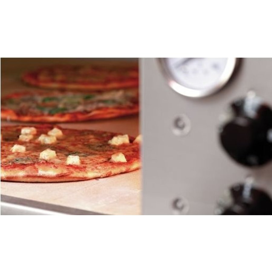 Professionelle Pizzöfen 12000 Watt | 9 Pizzen