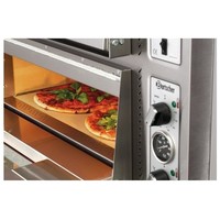 Professional Dual Pizzöfen 10000 Watt | 8 Pizzen