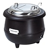 Bartscher Suppentopf Gourmet, 10L, schwarz