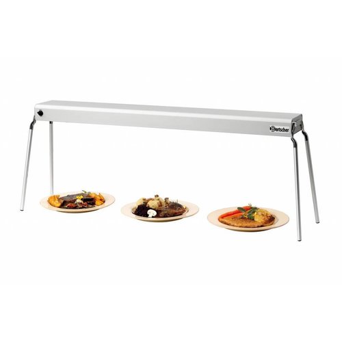  Bartscher Professionelle Infrarot-Wärmebrücke | 107 cm 