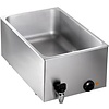 Saro Bain Marie mit Wasserhahn - Topper