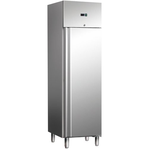  Saro Edelstahl-Kühlschrank 350 Liter mit 3 Gittern 