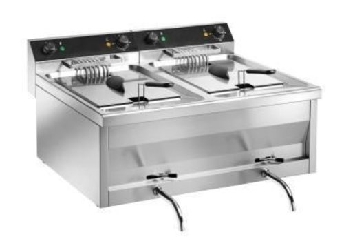  Saro Fryer 12 + 12 Liter - 2 x 9000 Watt 