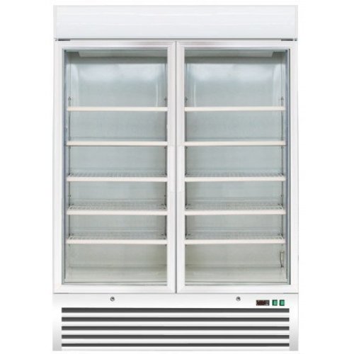  Saro Catering Freezers Weiß mit 2 Glastüren 