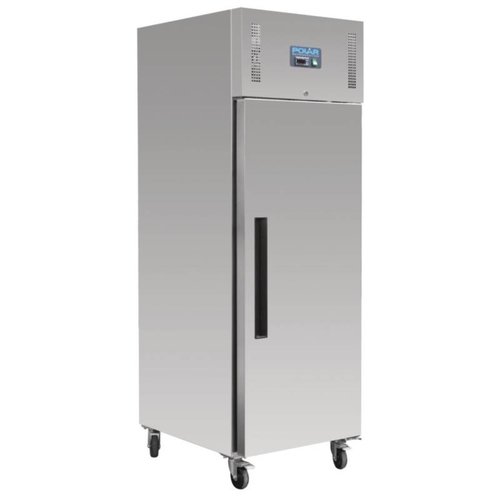  Polar Gefrierschrank | Edelstahl | 4 Räder | 850 L | 201(H)x74(B)x99(T) cm 