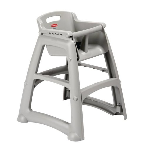  Rubbermaid Professioneller Kinderhochstuhl Grau 