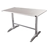 Bolero Catering Tabelle mit Edelstahl-Blatt 120 x 60 cm