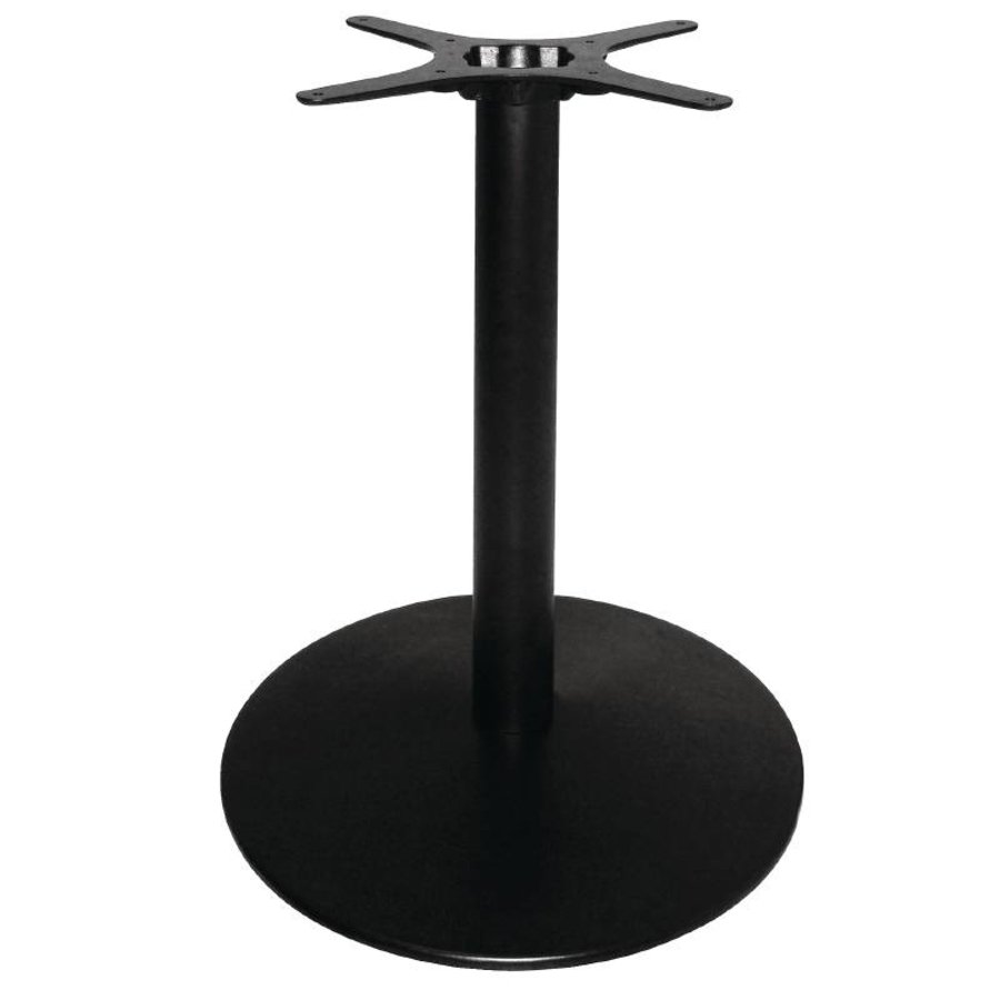 Tischgestell aus Gusseisen rund - 72 cm hoch